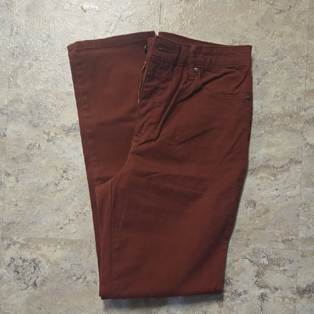 Red Amanda 2.0 Slim Leg Gloria Vanderbilt Jeans
